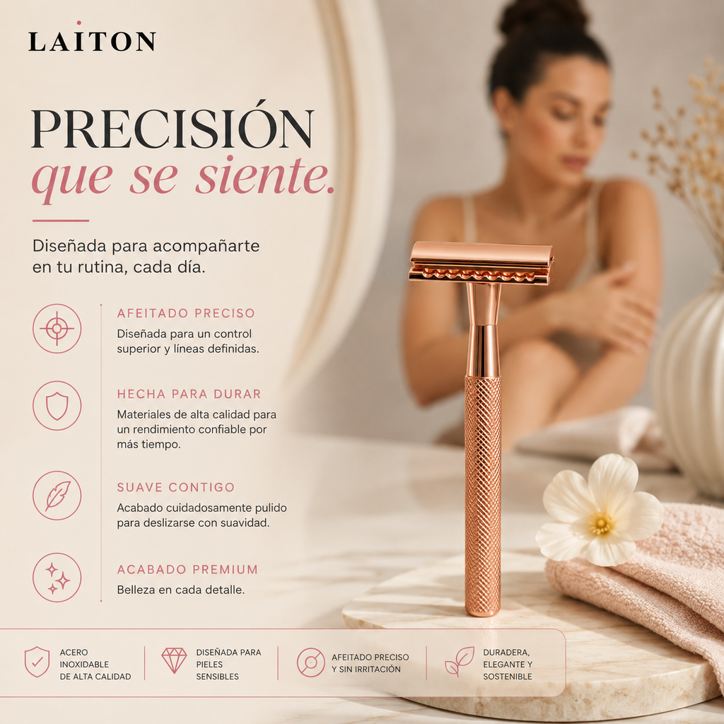 Corte Cero™ Sin Irritación, Sin Bultos y Piel Lisa